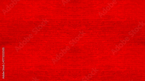 Red brick wall texture background, pattern wallpaper.