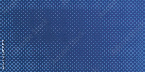 Modern blue background with monochrome and gritty pattern halftone.