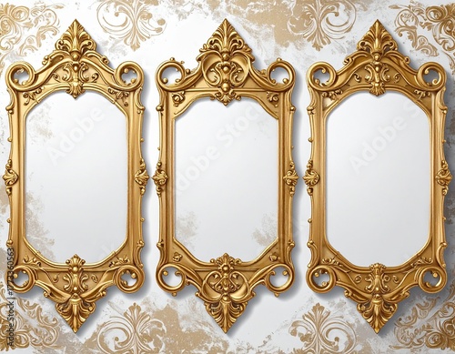 golden picture frame	