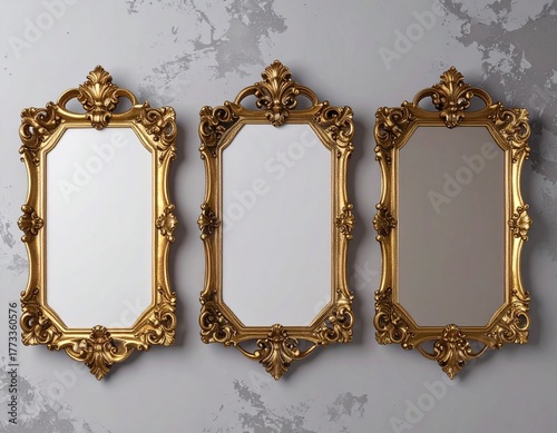 golden picture frame	