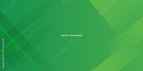 Green abstract background with gradient colors and geometric shapes for presentation design. Suitable for business, corporate, institutional, conference, party, celebration, seminar, and lecture.