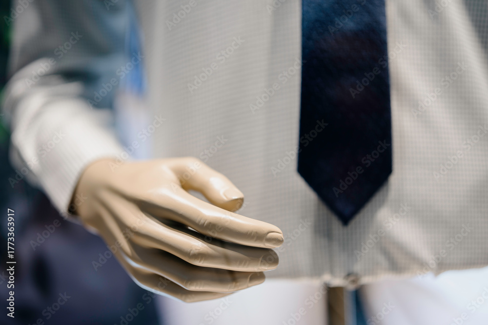 Obraz premium luxury suit in store