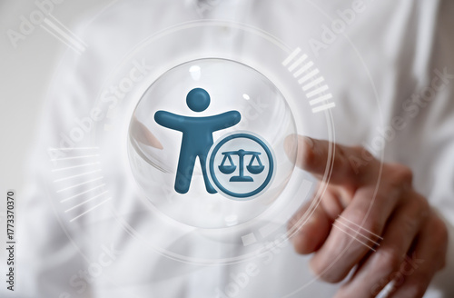 фотографія Accessibility Law and Justice Concept