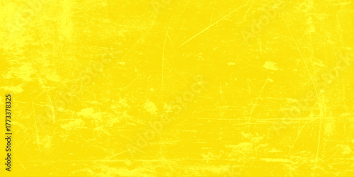 Weathered Yellow Scratched Surface Texture with various scratched veins, Rough Grunge yellow texture, Abstract blurred defocused yellow scratched grunge texture, Abstract color splash scratches.