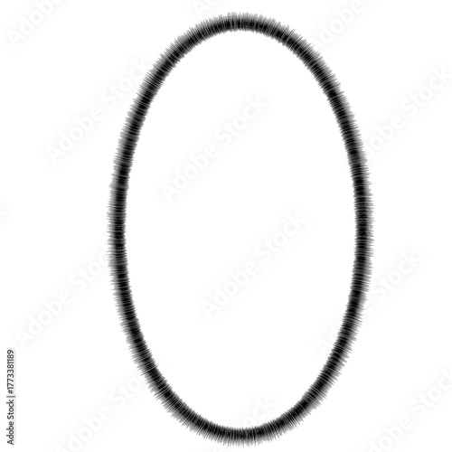 Comic speech balloon with spiky outline, shock expression frame, hand-drawn style on transparent background