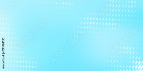 Light blue gradient texture design template.Halftone twisted grunge texture background