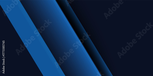 Dark blue modern business abstract background. Vector illustration design for presentation, banner, cover, web, flyer, card, poster, wallpaper, texture, slide, magazine, and powerpoint