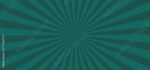Dark Teal Sunburst Background Pattern radial graphic