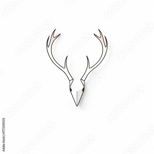 Reindeer Antler Ornament