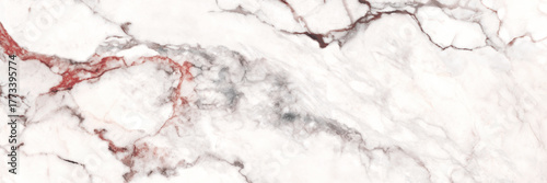white marble texture with red veins