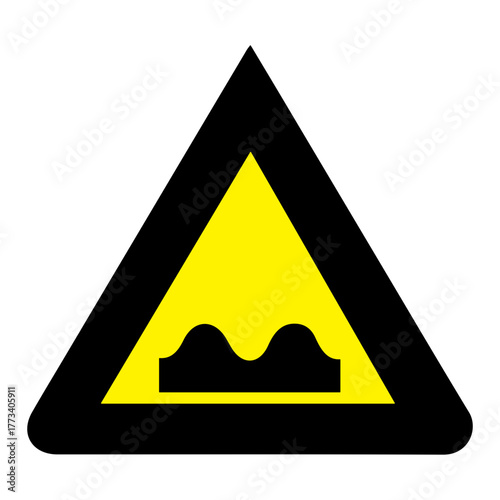 Road Bumpy Warning