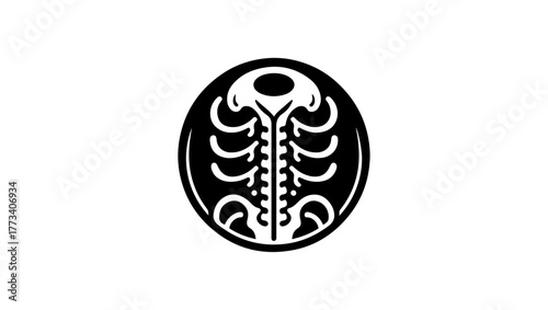osteoporosis minimal black and white logo vector icon, orthopedic svg, pelvis svg, orthopedic vector, orthopedic logo black and white, hip bone svg, orthopedic icon free, femur bone icon, hip bone ico