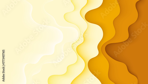 Abstract orange and yellow seamless pattern background vector illustration