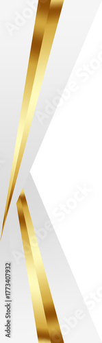 Free Download White and Gold Luxury Corner Border Illustration - GFXLoad