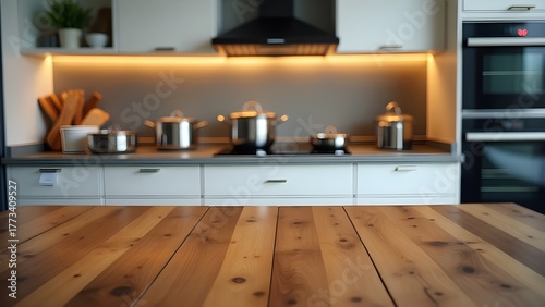 Minimalist Kitchen Interior with Modern Design