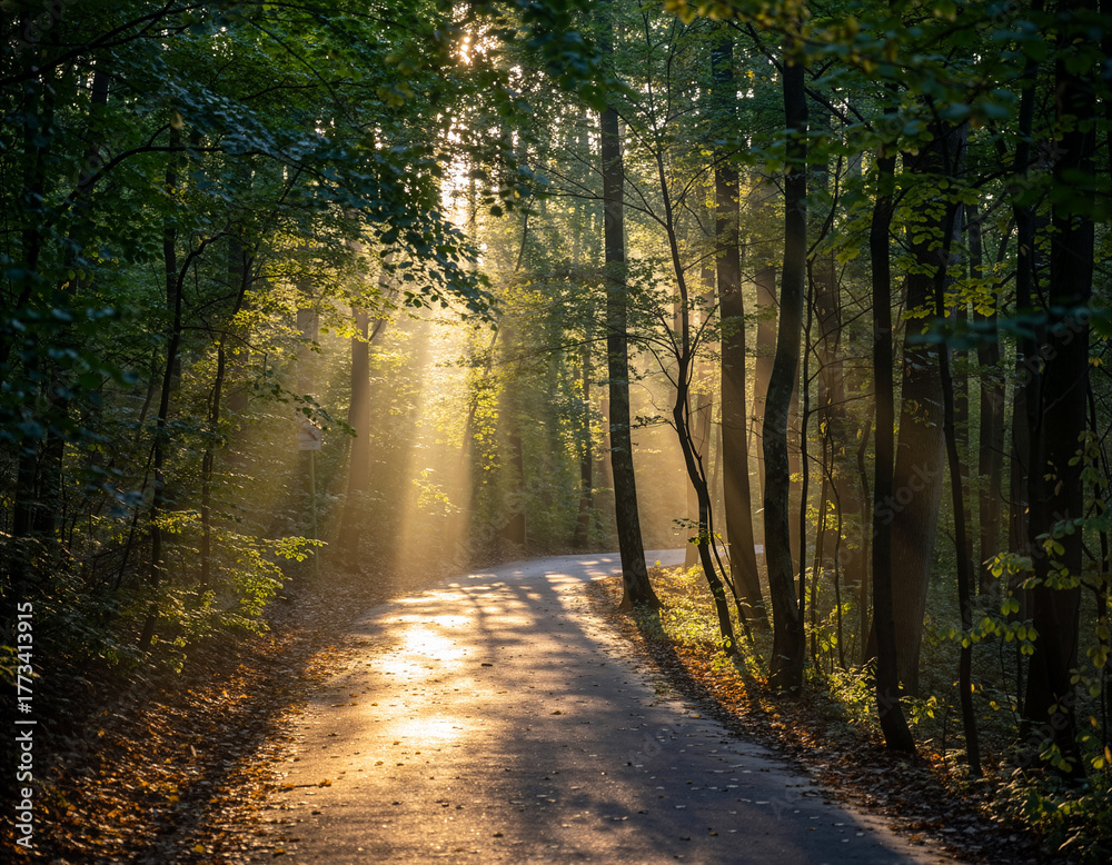 Obraz premium Golden Path