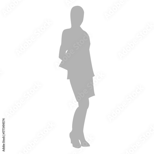 Businesswoman Silhouette