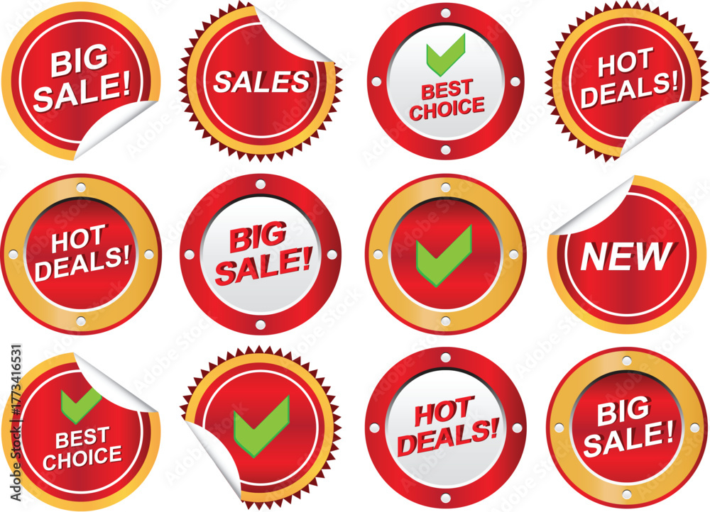 Obraz premium Approved badge