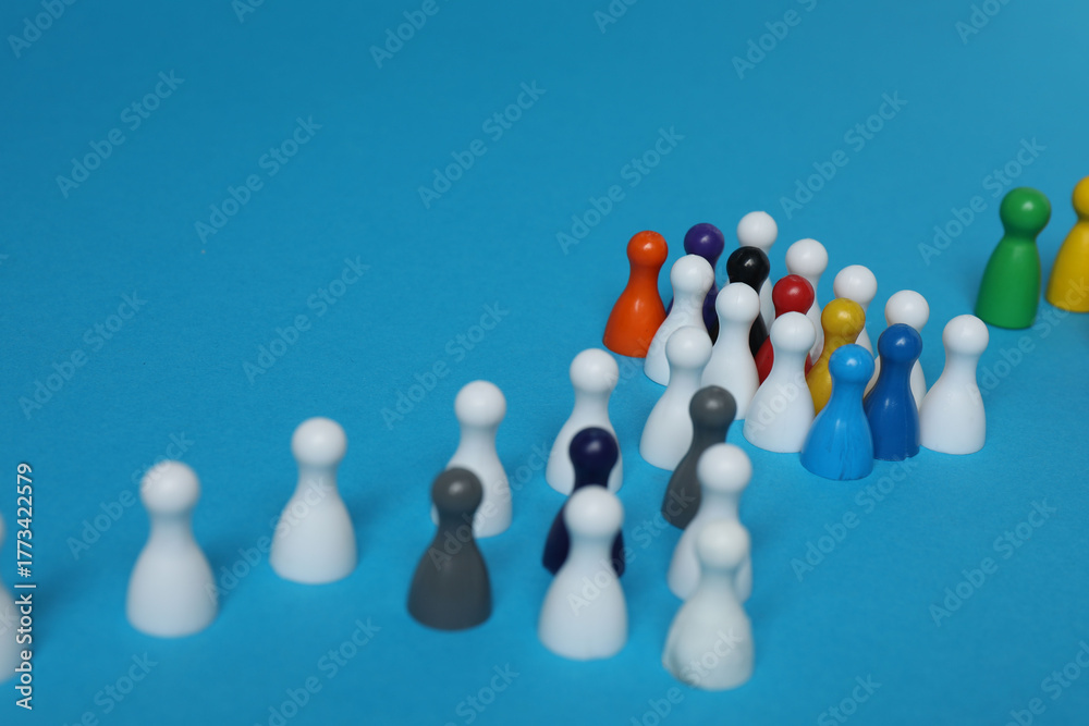 Obraz premium Concept of Diversity, Inclusion and Equality, space for text