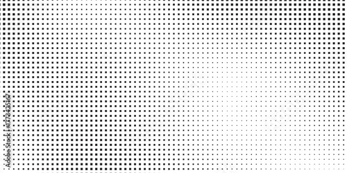 Rectangle gradient texture. Vanishing polka dot simple abstract