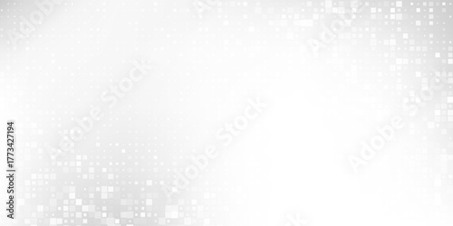 Dot modern foil background with metal mirror texture. Chrome gradient surface abstract modern art simple