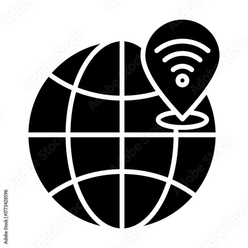 Wifi Acces Glyph Icon
