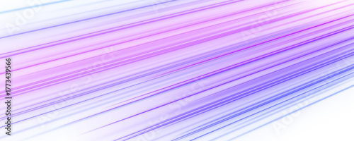 Purple-blue glowing line with bright blue spot in the middle on white background PNG. Abstract technology background with motion neon light effect.	