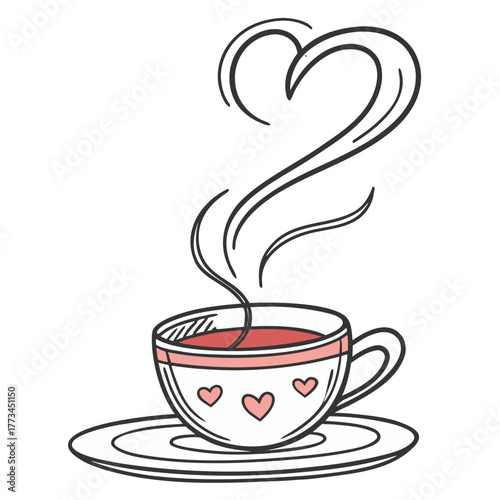 Warm Tea of Comfort. self-care articles, lifestyle blogs, cozy café branding, home therapy visuals