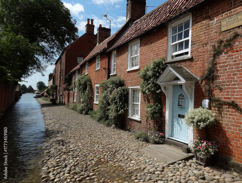 The historic town of Yarm w...