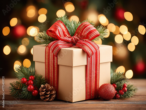 unwrapped Christmas present...