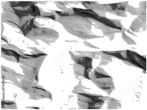 Abstract Halftone Background