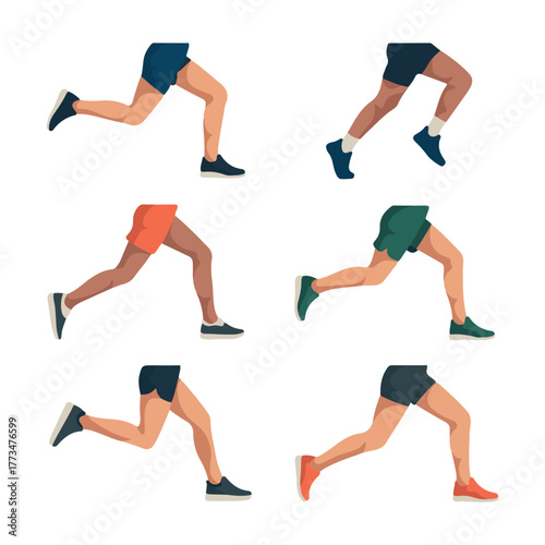 fitness woman vector illustration