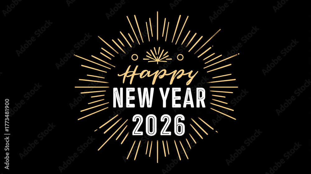 Fototapeta premium The black poster of 