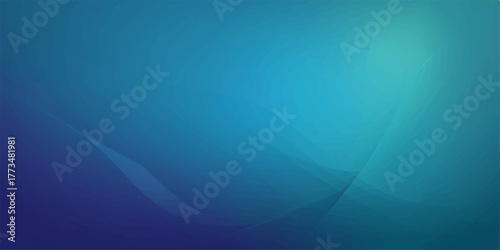 Smooth abstract blue background design with flowing wave patterns and soft gradient light