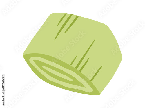 Green Onion Cut Clip Art

