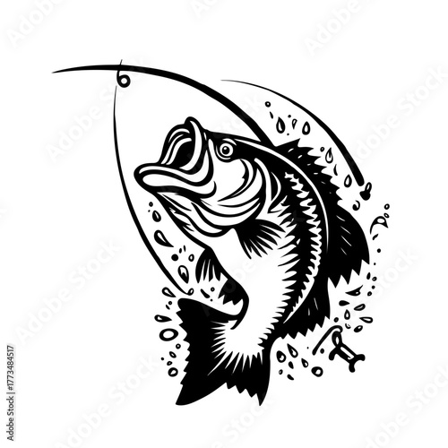 fish silhouette vector