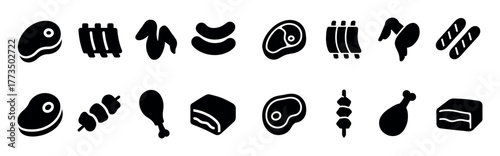 Barbecue Icon Set