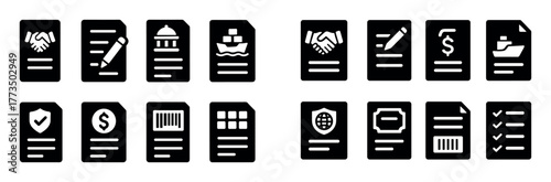 Trade Icons Grid