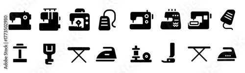 Sewing Machine Icons