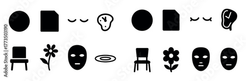 Minimal Indifference Icons