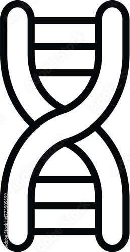 gene in outline style