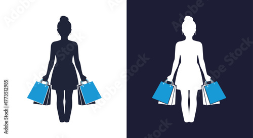 Digital cybersecurity shield icon - Vector icon symbol for website - Icon vector - Blue icon vector - Line and glyph solid icon and logo template