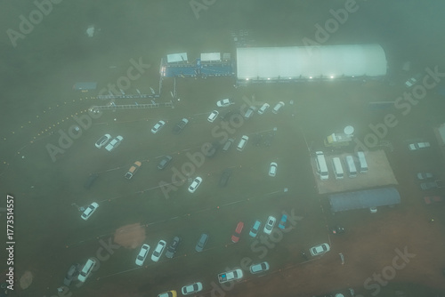 The beautiful landscape of green rice terraces in Bali, Indonesia, and rice fields in Thailand showcases stunning Asian nature and agriculture