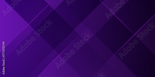 Abstract purple background. Diagonal lines vector illustration. Gradient layout banner business concept.