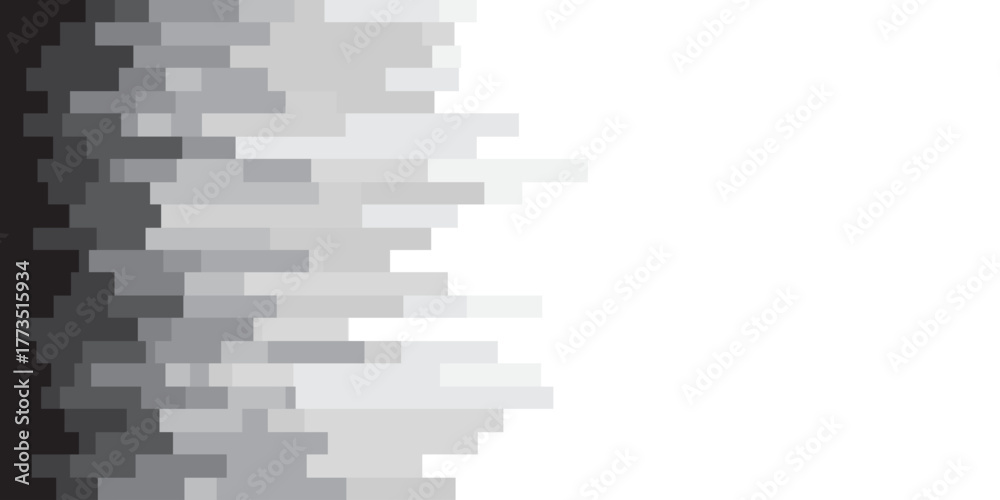 Obraz premium Horizontal lines modern background. Gradation stripes geometric vector illustration. Lattice halftone banner business concept.