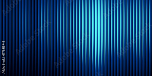 Fractal glass stripes modern background. Shiny liquid effect geometric vector illustration. Gradient banner business concept.