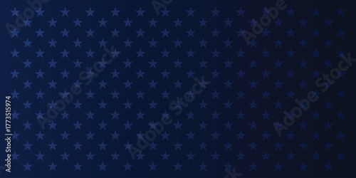 American flag stars pattern modern background. USA patriotic geometric vector illustration. United States banner business concept.