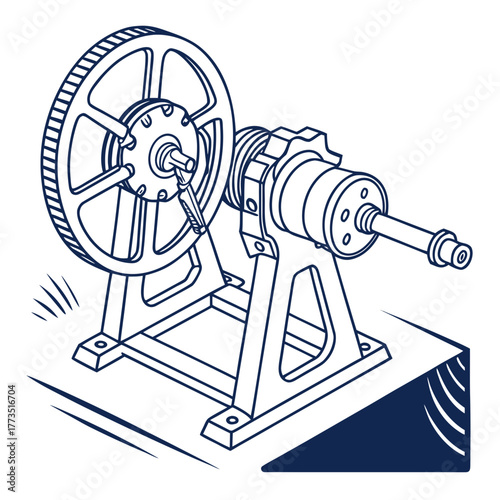 Machine illustration