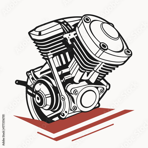 Motorcycle engine