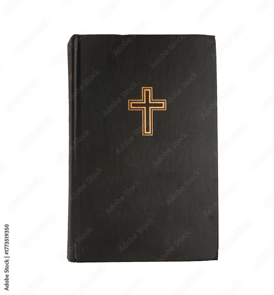 Fototapeta premium A book bibia on wite fon